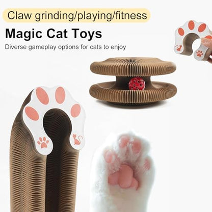 Kitty Curls Cat Toy, Cat Scratcher - Image 3