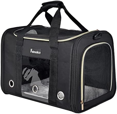Petmolico Cat Carrier Soft-Sided Airline Approved by Petmolico