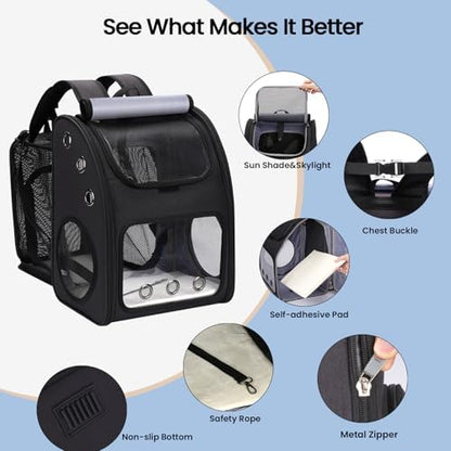 Expandable Cat Backpack Carrier - Image 3