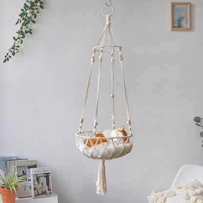 Cats Hammocks Hand Woven Hanging Cat Beds - Image 7