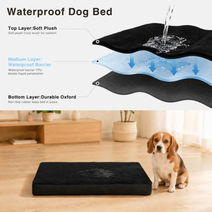 NUPIDA Waterproof XL Dog Bed for Crate - Image 4