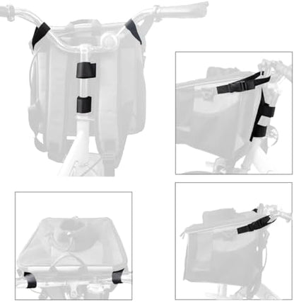 Pet Carrier Bicycle Basket Bag Pet Carrier/Booster Backpack - Image 6