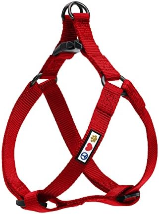Pawtitas Solid Step-in Dog Harness – Adjustable No-Pull Vest by Pawtitas