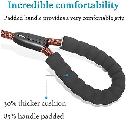 iYoShop Double Dog Leash, 360° Swivel, No Tangle, 25-150 lbs - Image 4