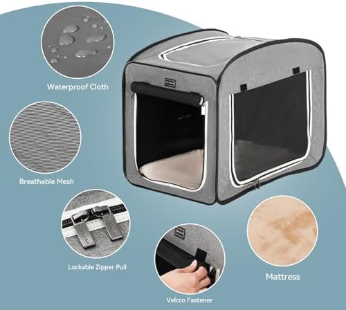 Petsfit Pop Up Dog Crate, Portable Dog Crates - Image 3