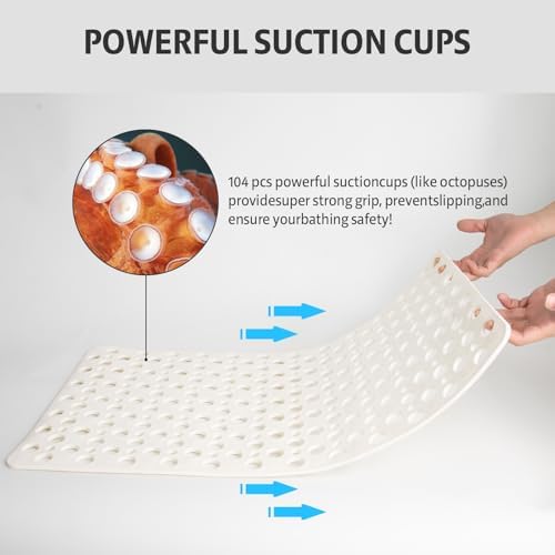 XIYUNTE Shower Mat Non Slip Bath Mat - Image 4