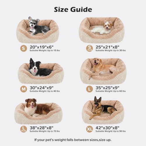 INVENHO Small Dog Bed for Small Dogs, Orthopedic Warming Soft Calming Sleeping - Image 6