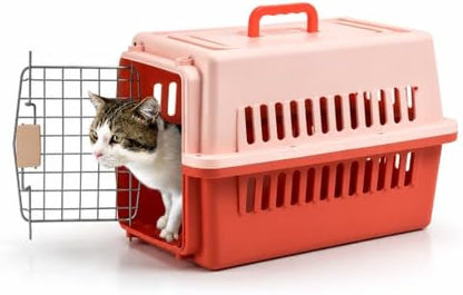 Pets Carrier, Hard-Sided, for Small Dog/Cat up to 20 lb, Suit for Airline/Road by Unknown