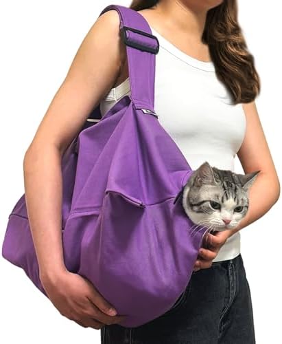 Cat Carrier Pouch for Medium Cats 10–20 lbs, Soft Cat Carrier by Unknown