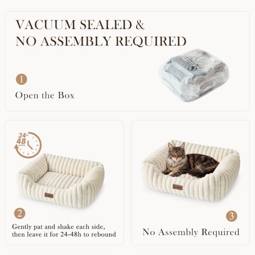 ZOMISIA Small Dog Bed, Cat Bed for Indoor Cats - Image 6