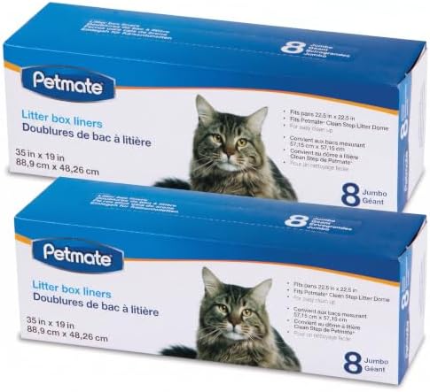 Petmate Booda Clean Step Cat Litter Box Dome Replacement Litter Box Liners- by Petmate