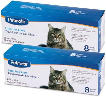 Petmate Booda Clean Step Cat Litter Box Dome Replacement Litter Box Liners- by Petmate
