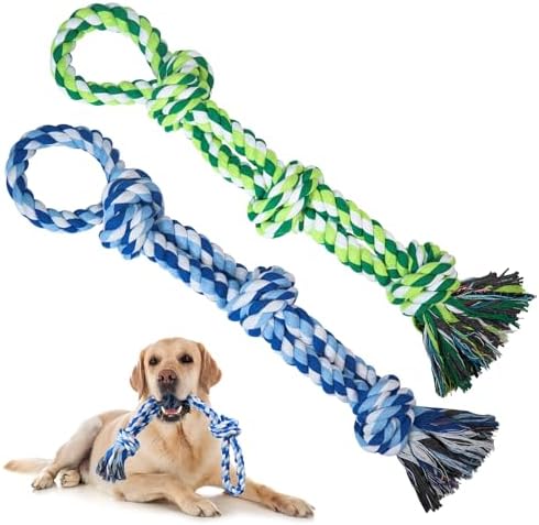 TLAZZ 2 Pack Chew Toys, for Aggressive Chewers by TLAZZ