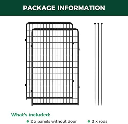 FXW Rollick Dog Playpen, Yard & RV Camping, 2 Panels - Image 3