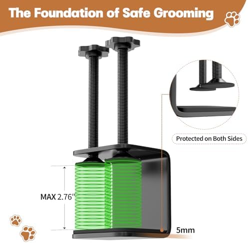 Dog Grooming Table Arm, 31.5"-43.3" Adjustable Pet Stand - Image 6