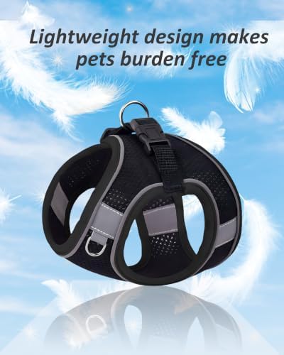 Solmoony Dog Harness for Small Medium Dogs No Pull, Puppy Harness and Leash Set - Image 3