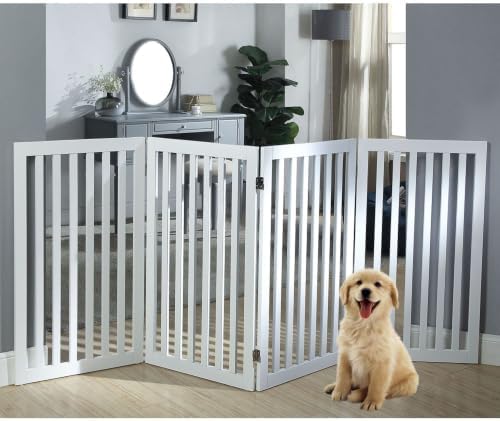 unipaws 36”H Free Standing Pet Gate - Image 3