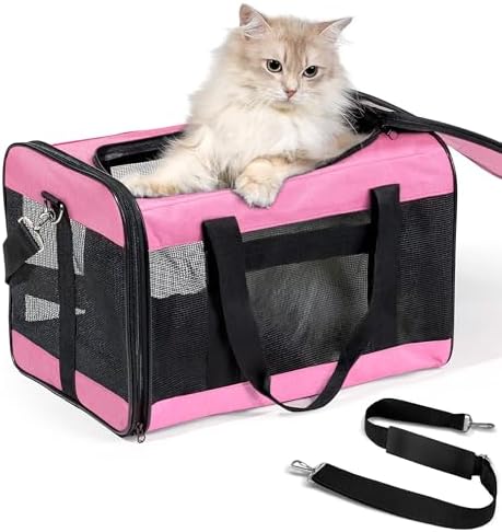 Conlun Cat Carrier Soft-Sided Pets Travel Carriers by Conlun
