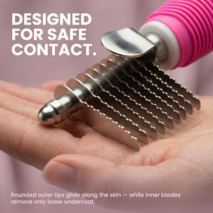 Poodle Dematting Fur Rake Comb Brush - Image 7
