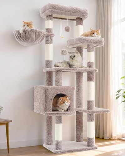 Gitelsnour 55.1'' Cat Tree Tower by Gitelnour