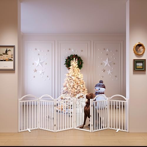BHG Metal No-Assembly Freestanding Dog Gate - Image 5