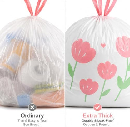 4 Gallon Trash Bags Drawstring - Image 5