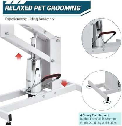 43 Inch Hydraulic Dog Grooming Table - Image 5