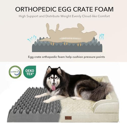 Waterproof Orthopedic Dog Bed for Extra Large Dogs - Image 2