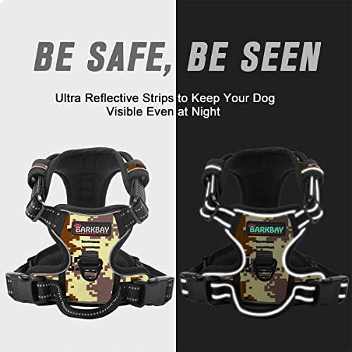 BARKBAY Dog Harness No Pull for Large Dogs Front Back Clips, Dog Vest - Image 5