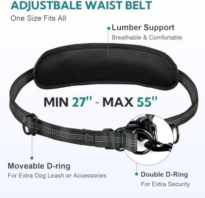 Hands Free Dog Leash with Pouch - Image 3