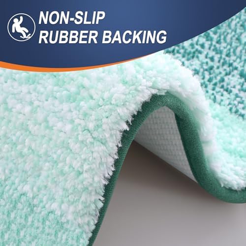 OLANLY Bathroom Runner Rug 44x24, Extra Soft Absorbent Microfiber Bath Rugs - Image 4