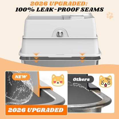 Stainless Steel Litter Box - Image 6