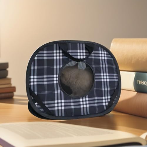 Pop Open Cat Carrier, Soft-Sided Collapsible Travel Carrier - Image 5