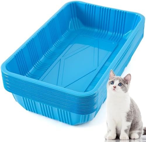 Tessco for you 30 Pack Disposable Litter Boxes for Cats by Tessco