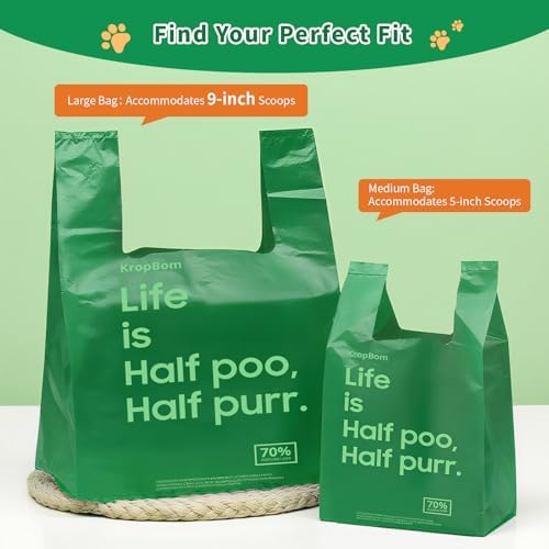 125 Count Cat Poop Bags Large Pet Waste Sacks - Image 5