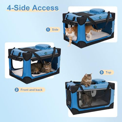 Ownpets Collapsible Travel Dog Crate - Image 2