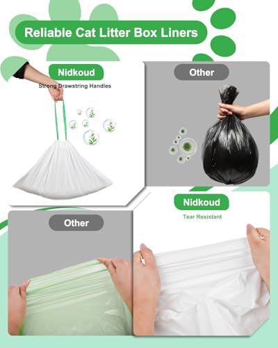 140 Count Cat Litter Bags Liners - Image 5