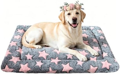 Dog Bed Mat - Reversible Dog Crate Bed Mats, Soft & Breathable Kennel Pad by Unknown