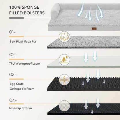 Orthopedic Washable Dog Bed for Medium Dogs - Image 7