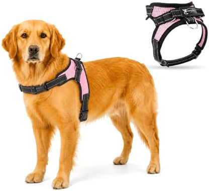No Pull Reflective Adjustable Dog Harness by Copatchy