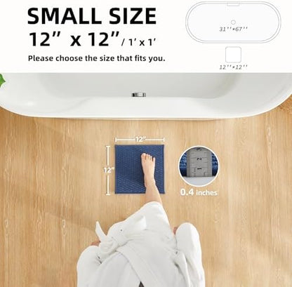TYUU Small Bathroom Rugs Non Slip Washable Bath Rugs Super Absorbent Bathroom - Image 2