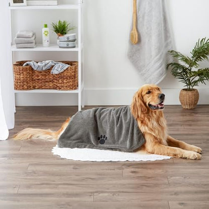 Bone Dry Pet Grooming Towel Collection Absorbent Microfiber X-Large, - Image 5