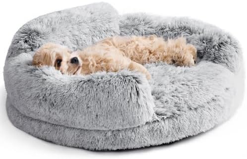 EHEYCIGA 26" Calming Donut Dog Bed by EHEYCIGA