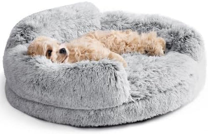 EHEYCIGA 26" Calming Donut Dog Bed by EHEYCIGA