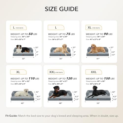 Waterproof Orthopedic Dog Bed for Extra Large Dogs - Image 4