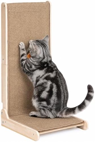 26" Cat Scratcher, L-Shaped Scratch Pad by KinoTail