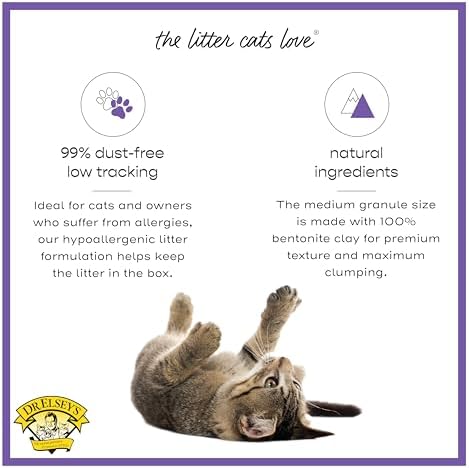 Dr. Elsey's® Clean Tracks Clumping Clay Cat Litter 40 lb. Bag - Image 4