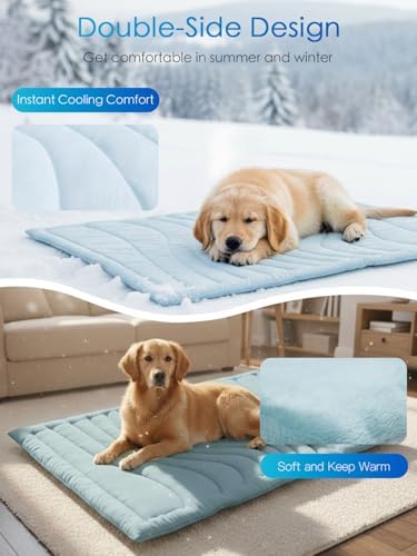 BECEMURU Dog Crate Pad, Cooling Mat - Image 4