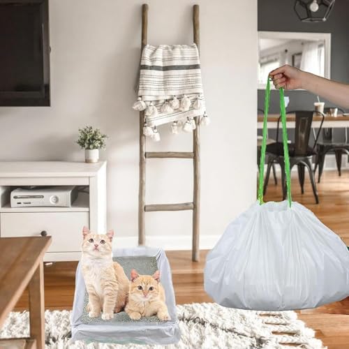 42Pcs Sifting Cat Litter Box Liners - Image 3