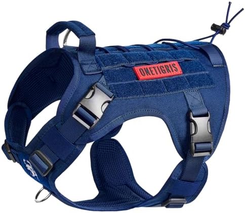 OneTigris Tactical Dog Harness No-Pull Service Vest by OneTigris
